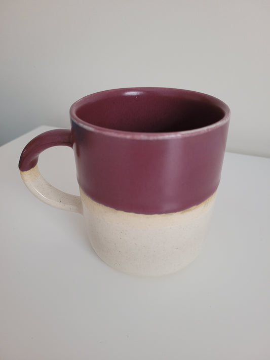 Purple Abby Ceramic Coffee Mug