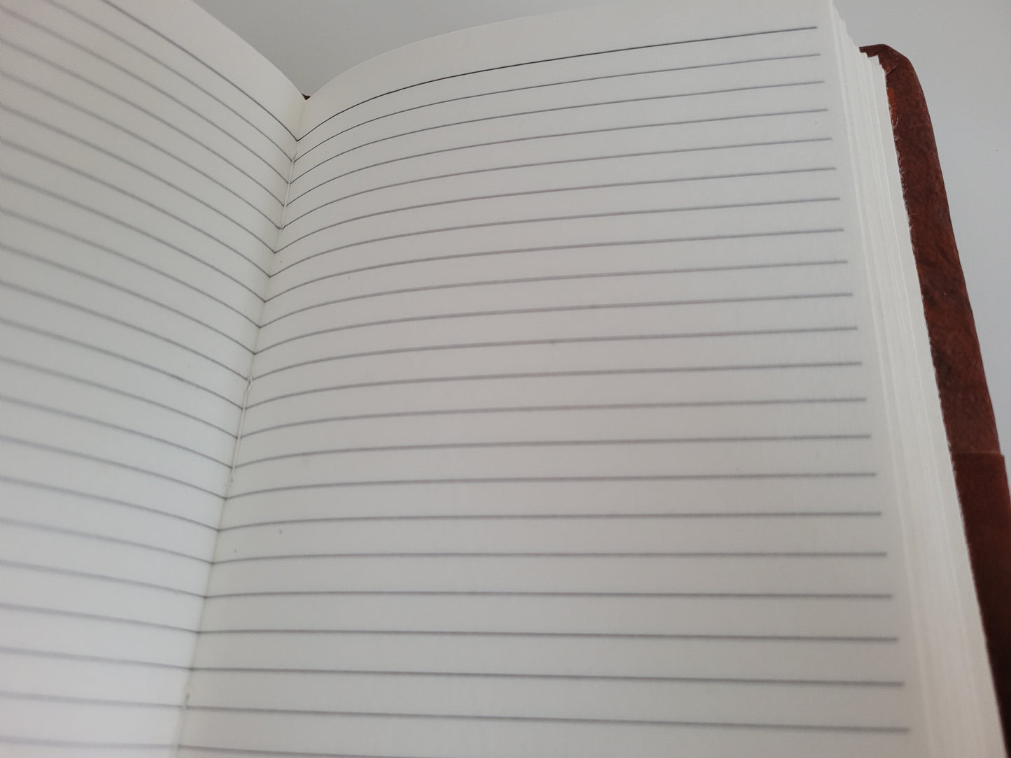 Stitched Crosses Red Leather Diary