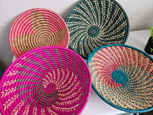African Wall Baskets