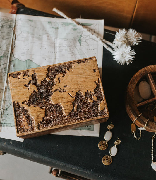 Wooden World Jewellery Box