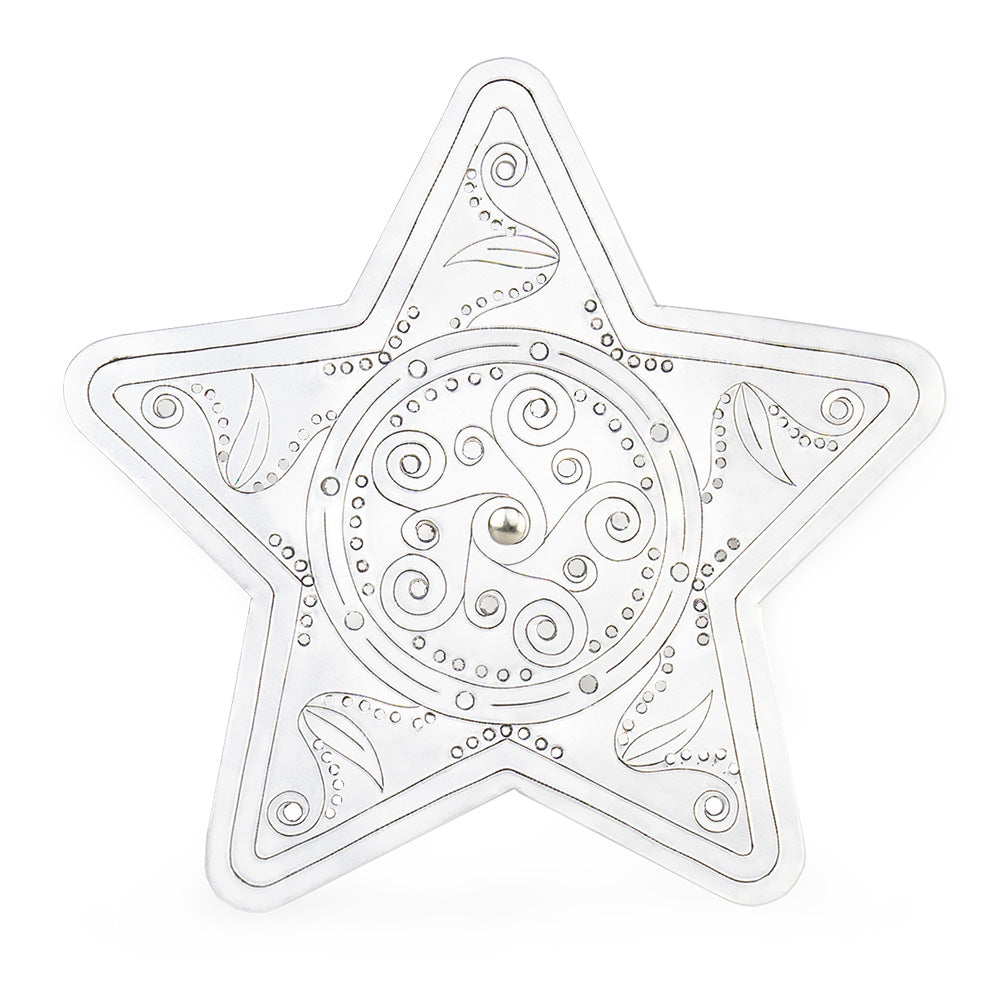Star Tin Tree Topper