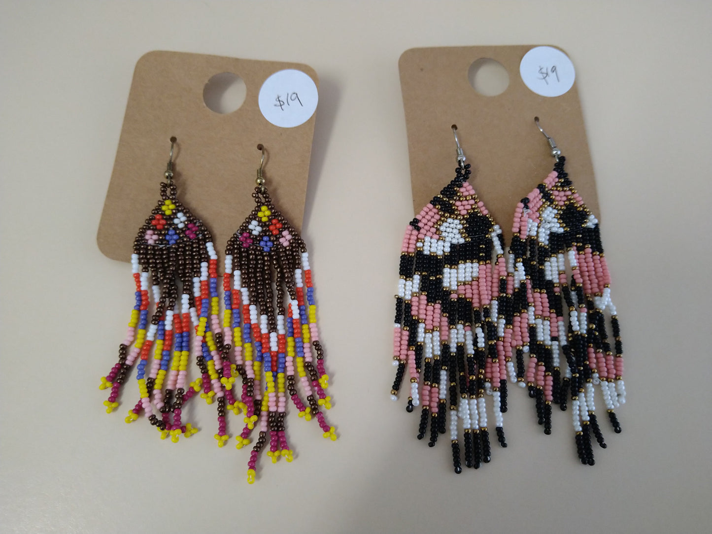 Beaded earrings
