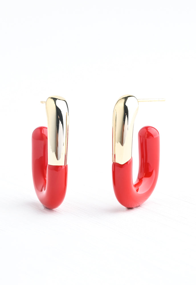 Merry and Bright in Holly Earrings