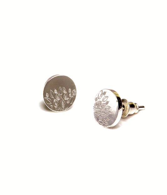 Leaves of Healing Stud Earrings