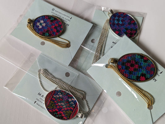 Textile Pendants