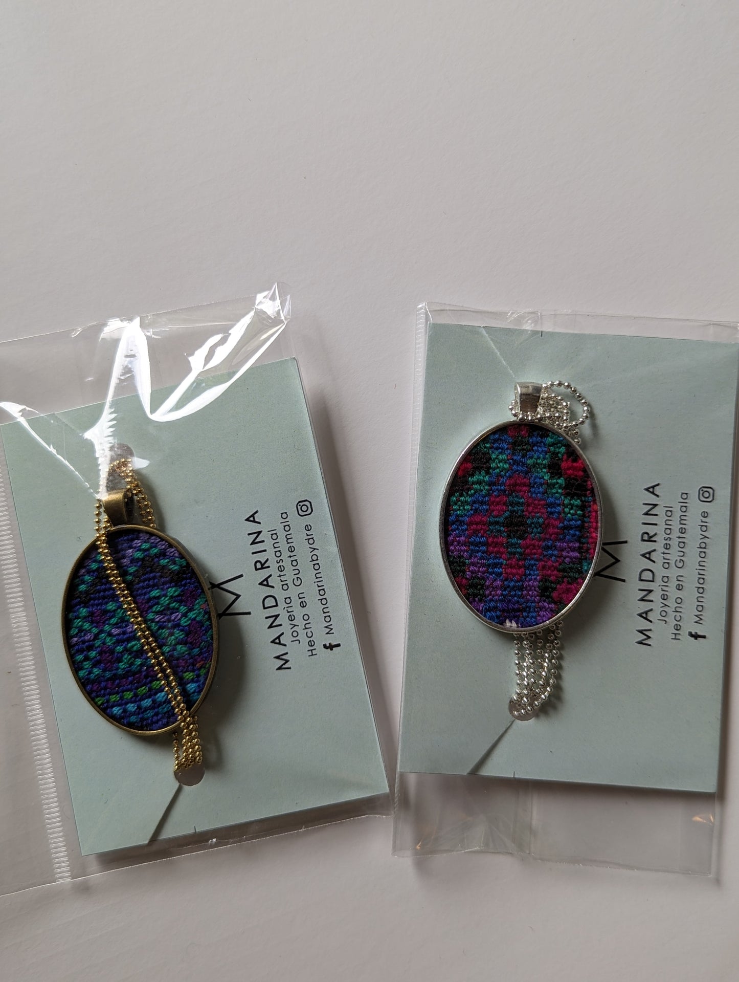 Textile Pendants