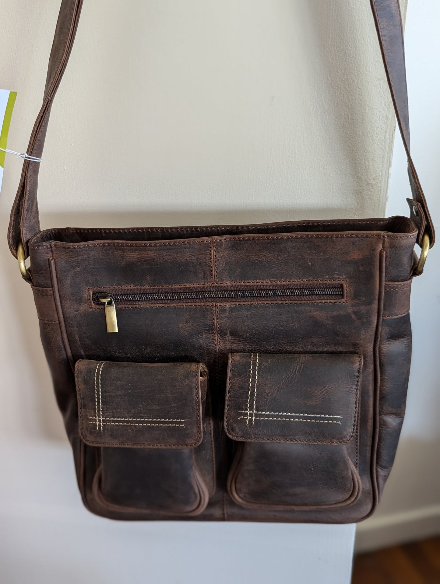 Hunter Leather Man Bag