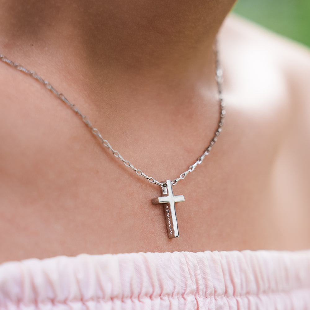 Great Courage Women's Cross Necklace