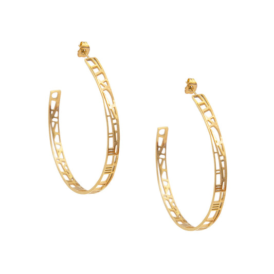 Restoring Justice Hoop Earrings