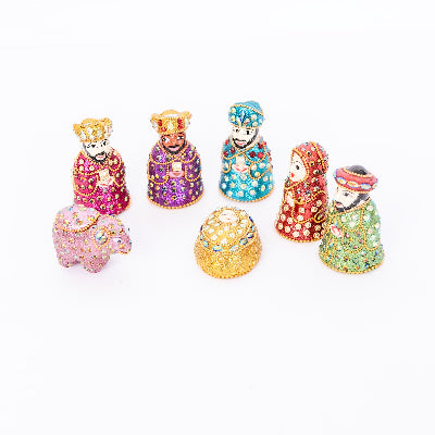 Christmas Rhinestone Nativity Set