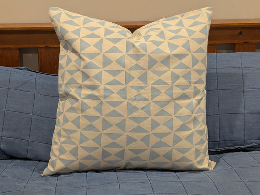 Euro size Fiji hand block printed Cushion