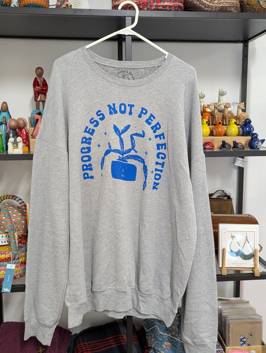 Progress Over Perfection Sweatshirt