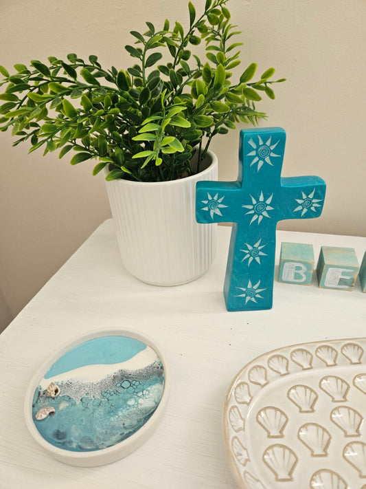 Soapstone standing Cross