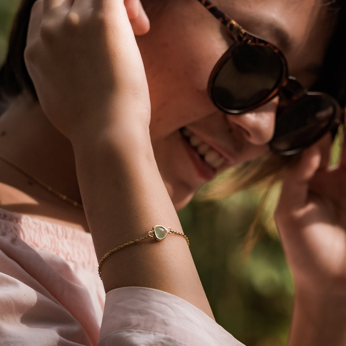 Desert Sunrise Bracelet Pink or Turq