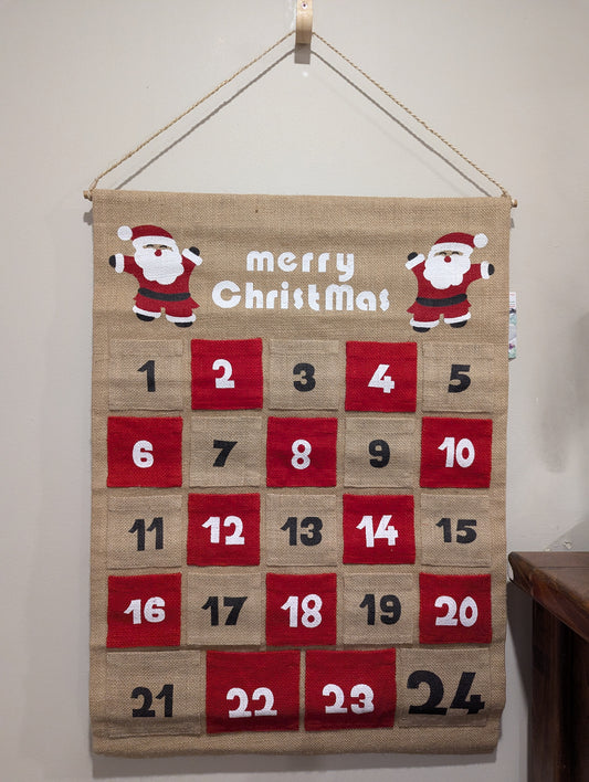 Jute Fill Your Own Advent Calendar