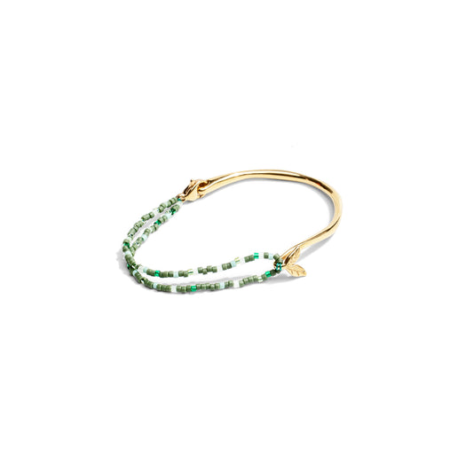 Grounded Hope Half Cuff Bracelet
