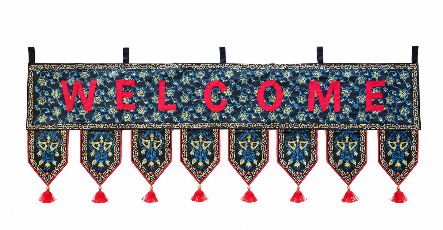 Fabric WELCOME Toran