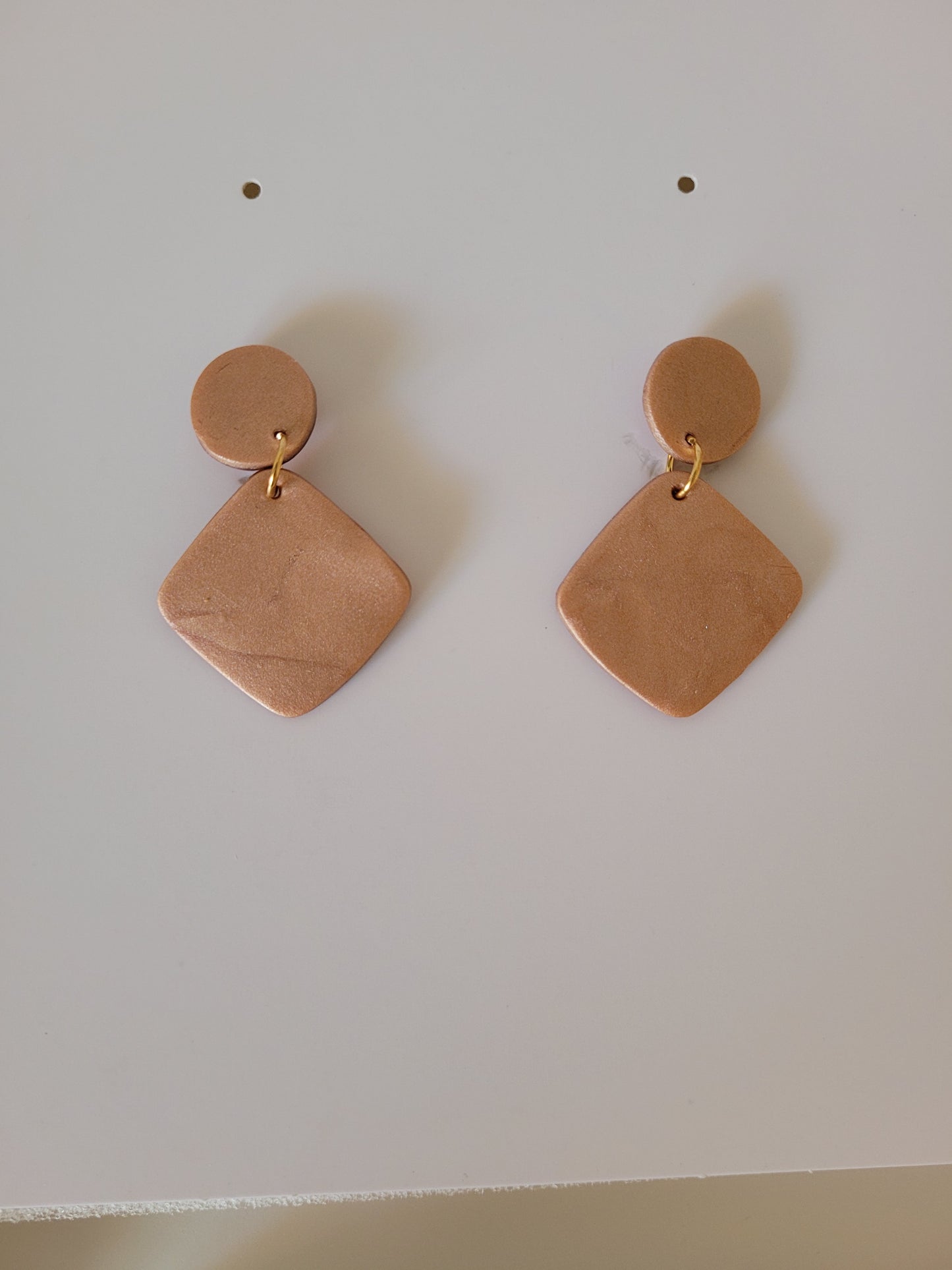 Blush Clay Earrings