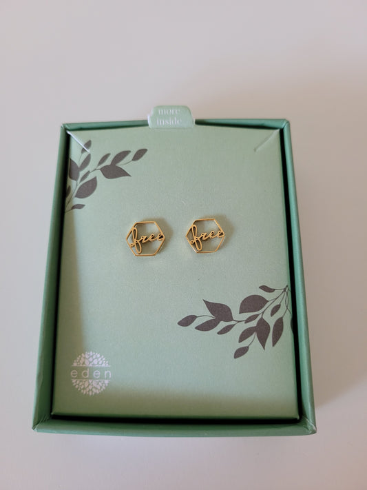 Time for Freedom Stud Earrings