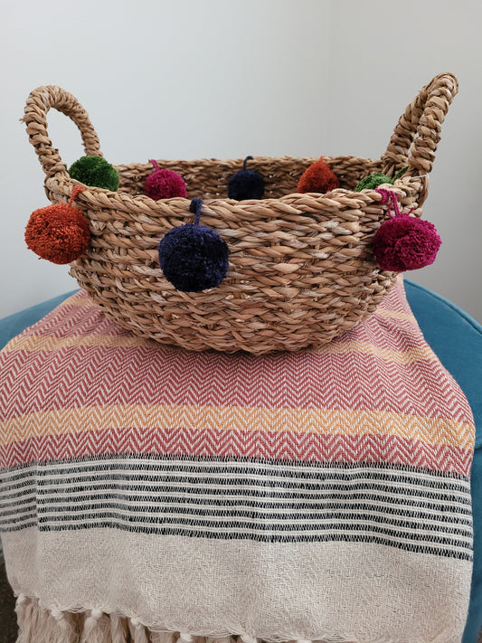 Herringbone Cotton Throw