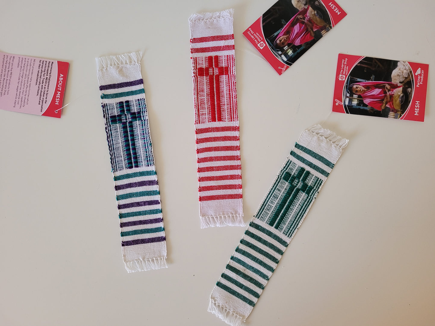 Woven cross Bookmarks