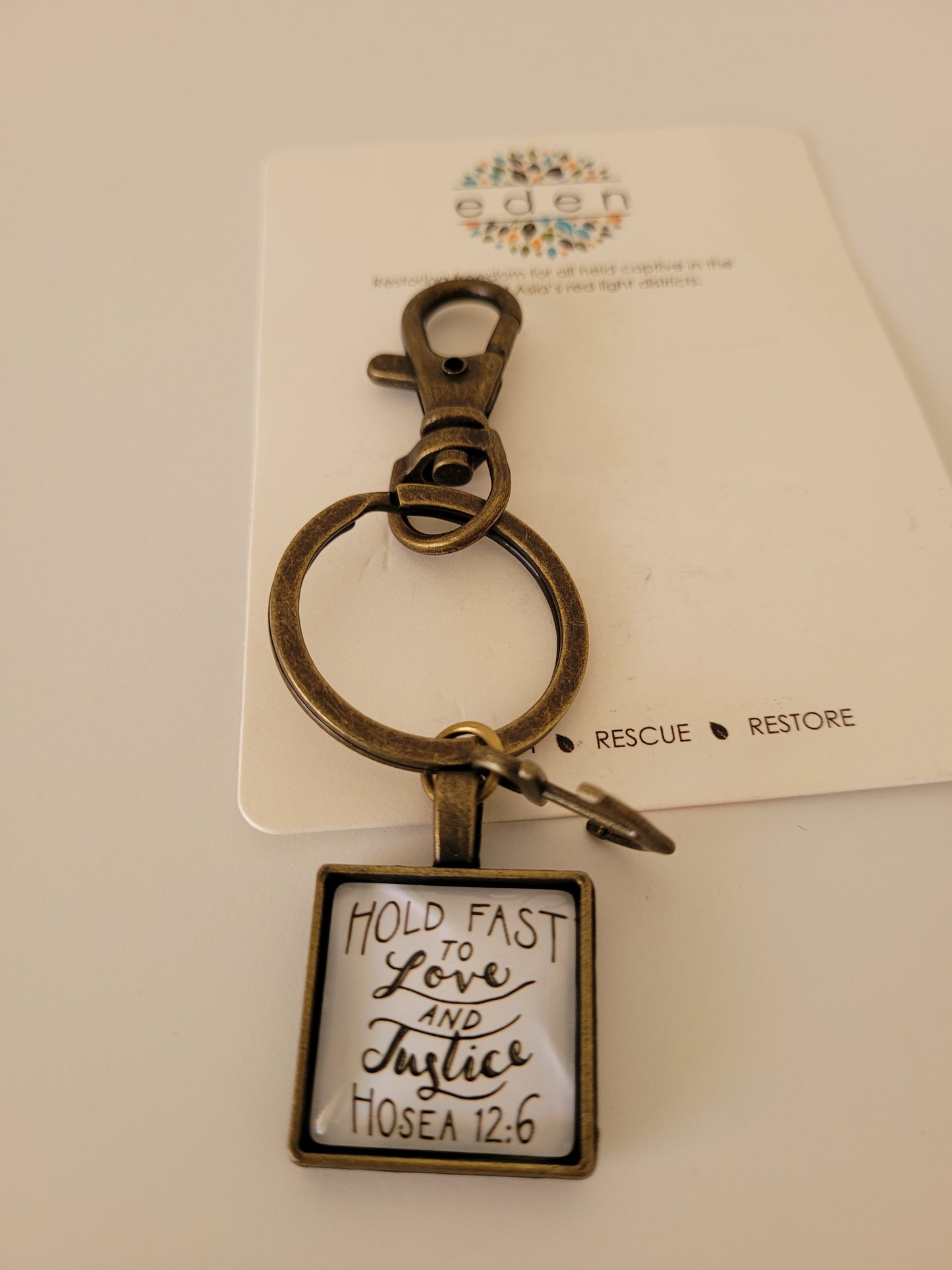 Love & Justice Keyring