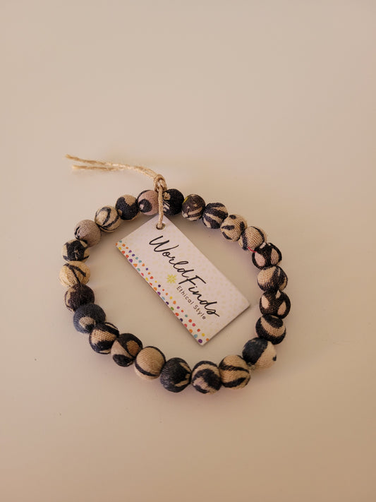 Indigo Kantha Bead Bracelet range