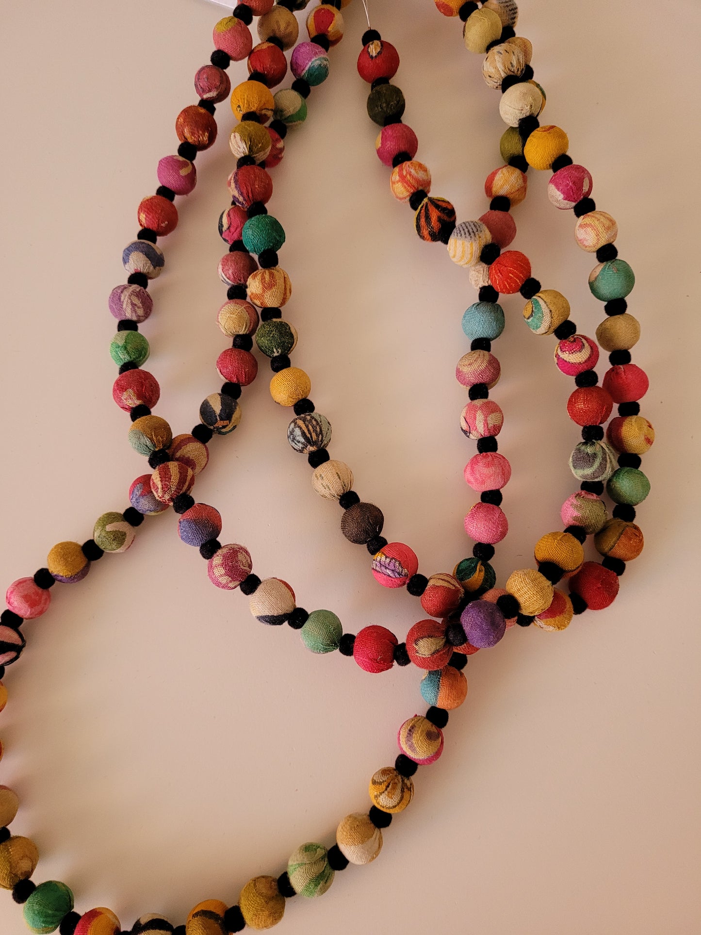 Round Kantha Bead Garland