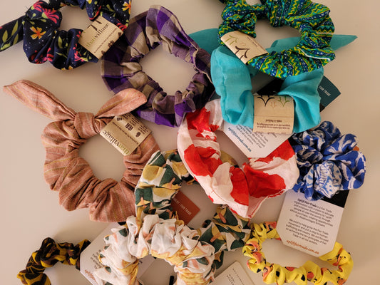 Bunny Ear Scrunchies