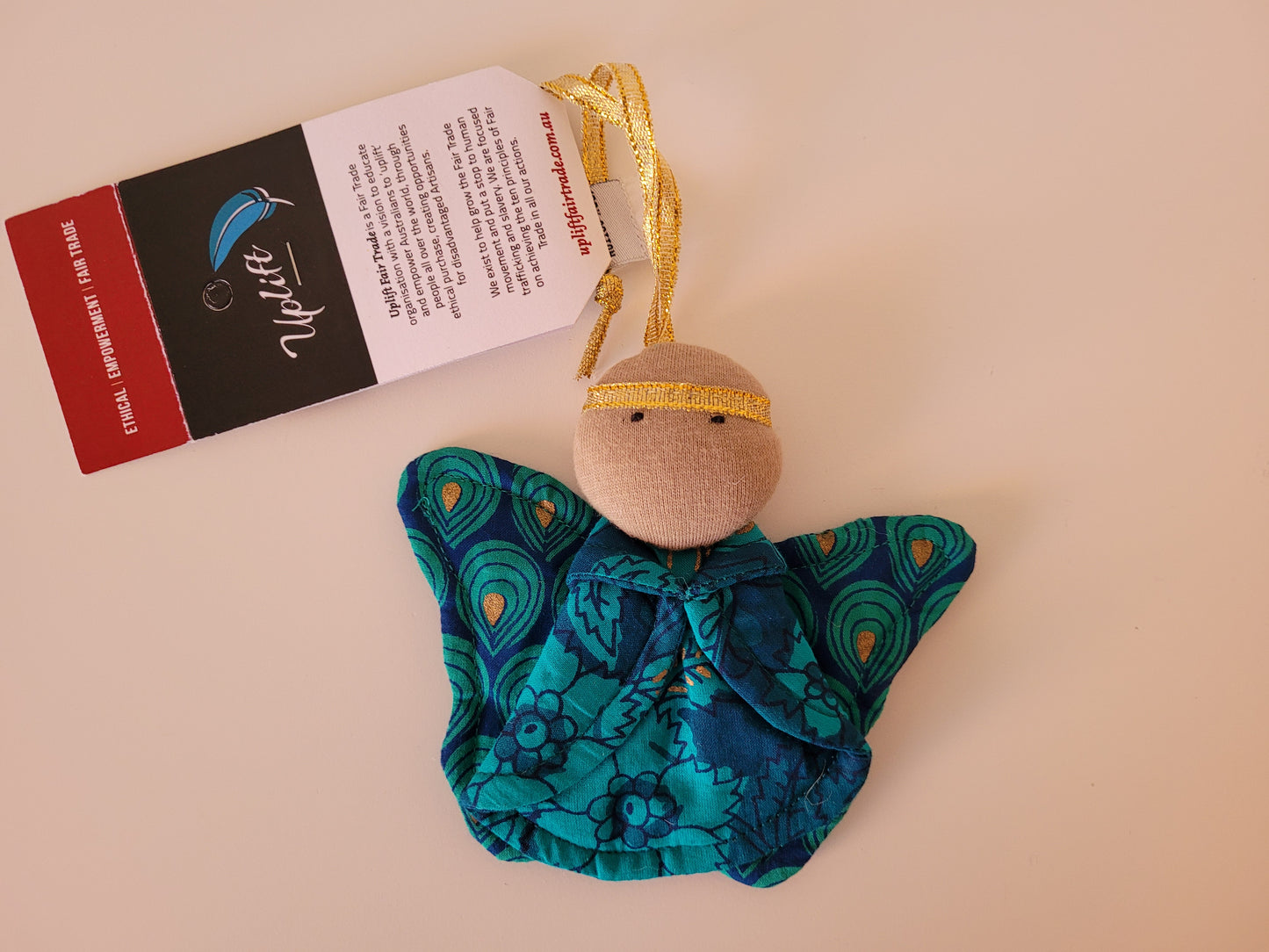 Fabric Angel Ornament