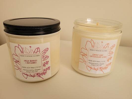 Candles - Carrot Cake Buttercream, Tea & Berries, Gingerbread