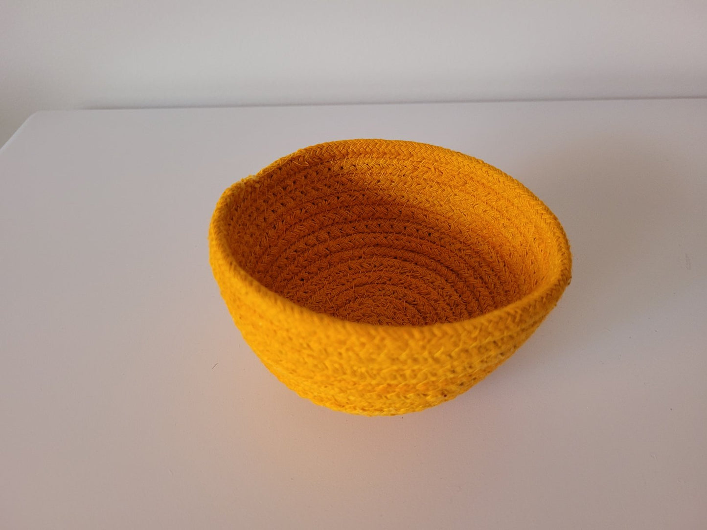 Cotton Trinket Bowl, Small, Assorted Colours