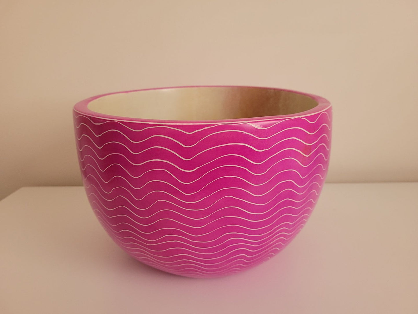 Large Colourful Soapstone Bowls