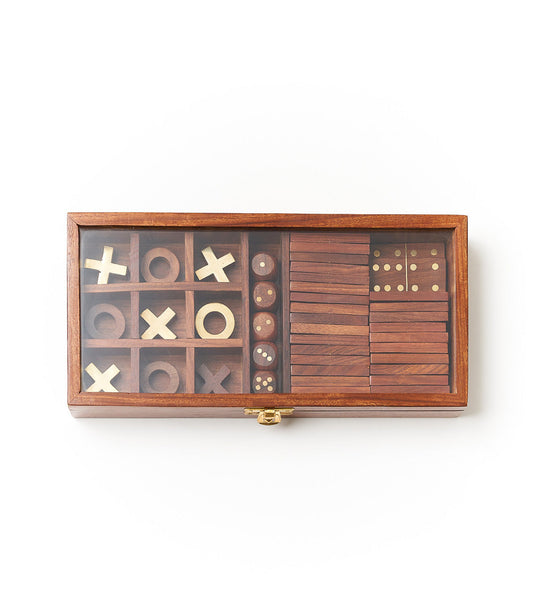 Rosewood 3 in 1 game set