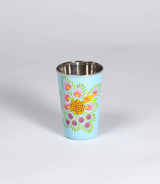 Steel Tumblers Floral