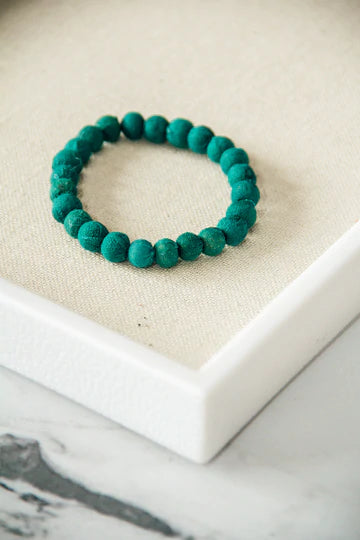 Kantha Teal Bracelet