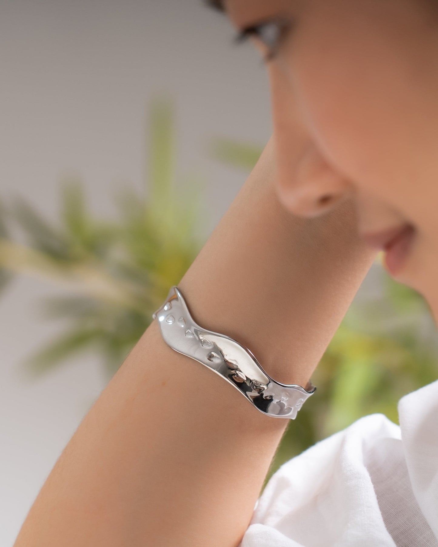 Walk of Love Cuff Bracelet
