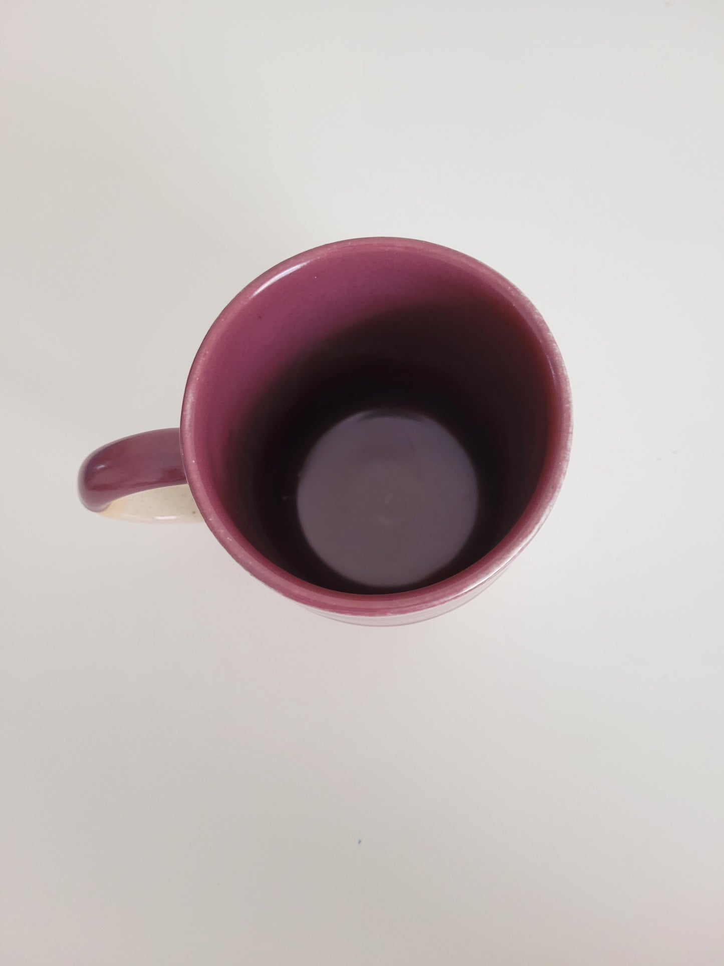 Purple Abby Ceramic Coffee Mug