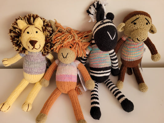 Knitted animals