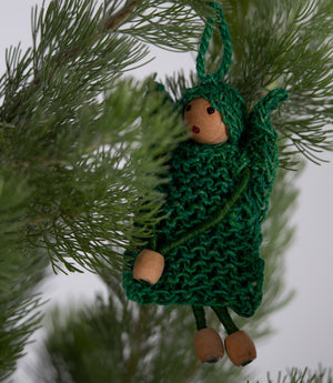 Hemp Angel Ornaments