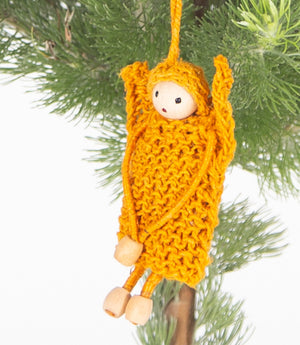 Hemp Angel Ornaments