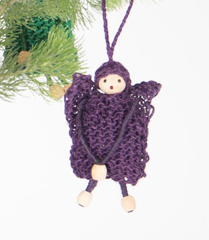 Hemp Angel Ornaments