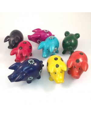 Soapstone Animals (Rhino, Elephant, Cat, Hippo, Dino, Turtle)