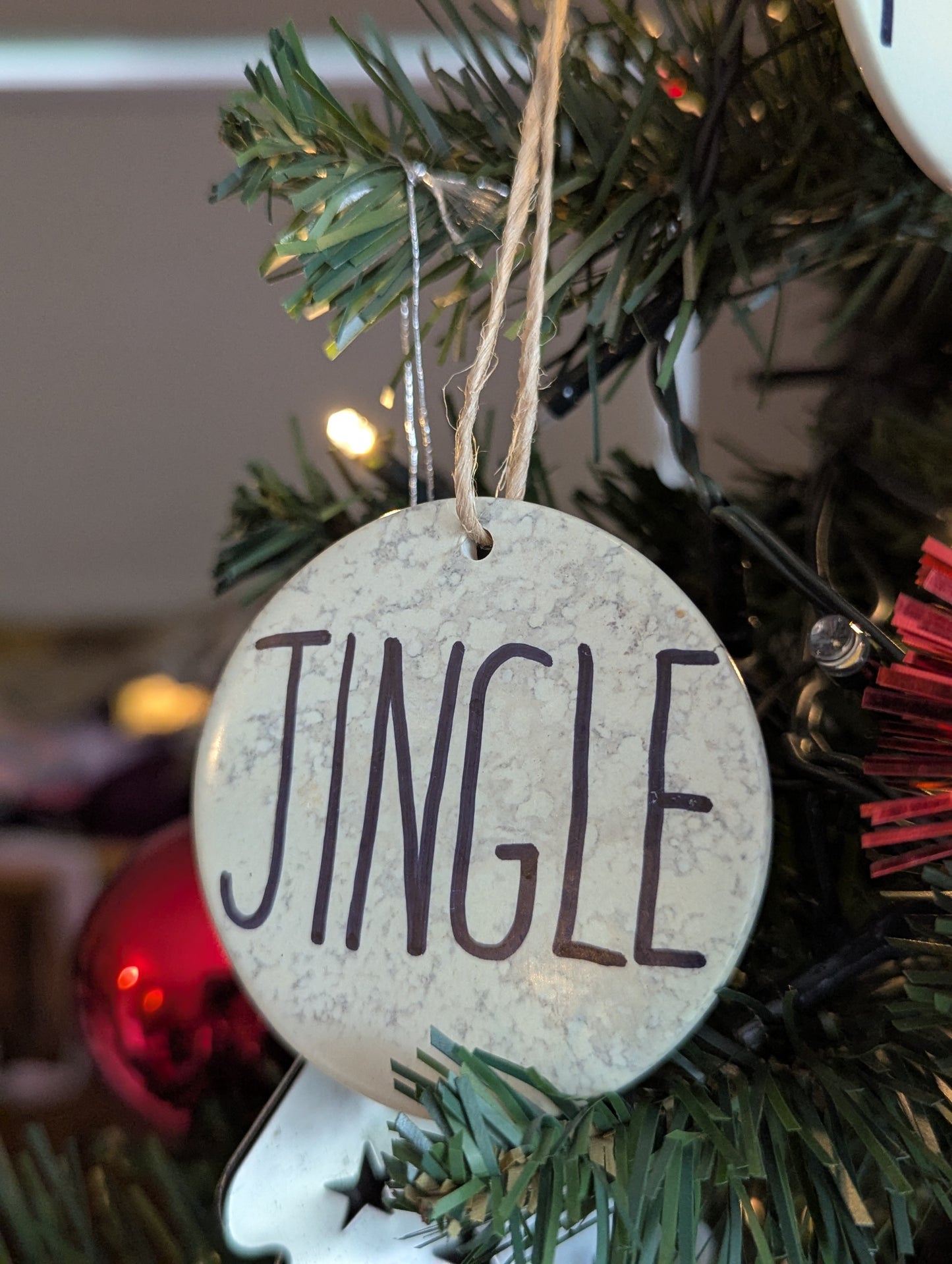 Soapstone Round ornaments