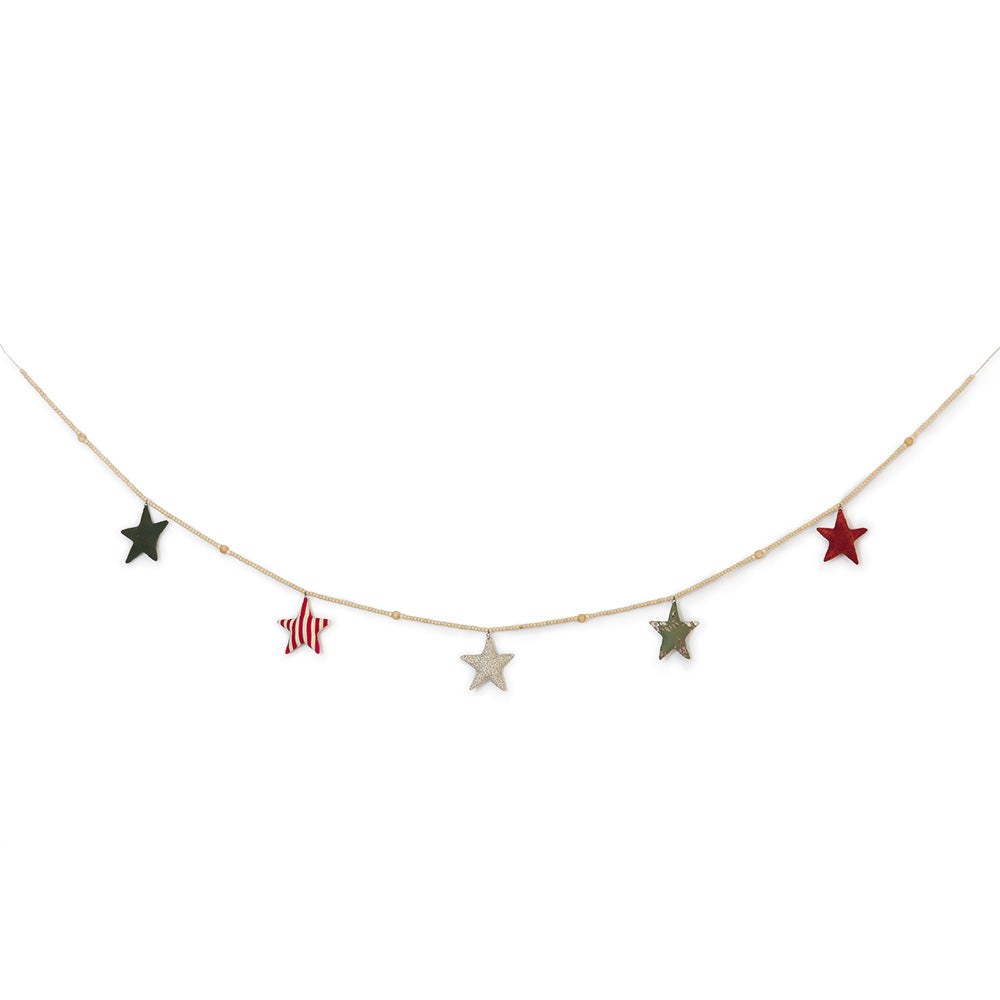 Fabric Star Garland
