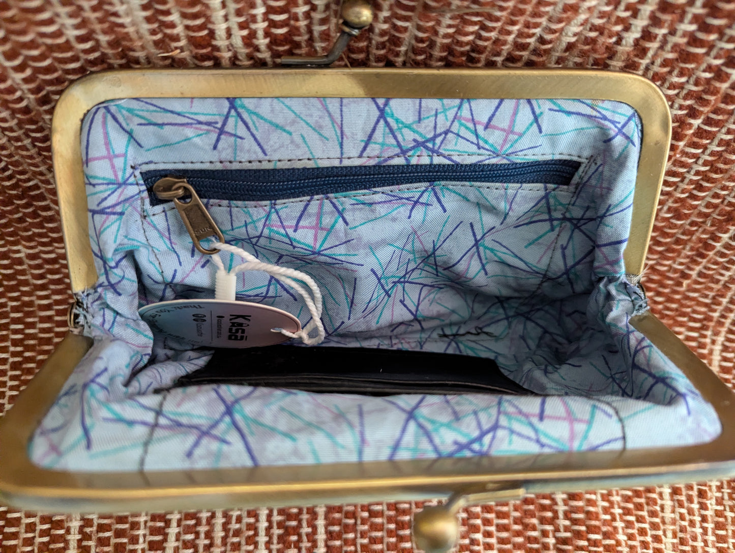 Kisslock Clutches/Purses Ethically sourced hide