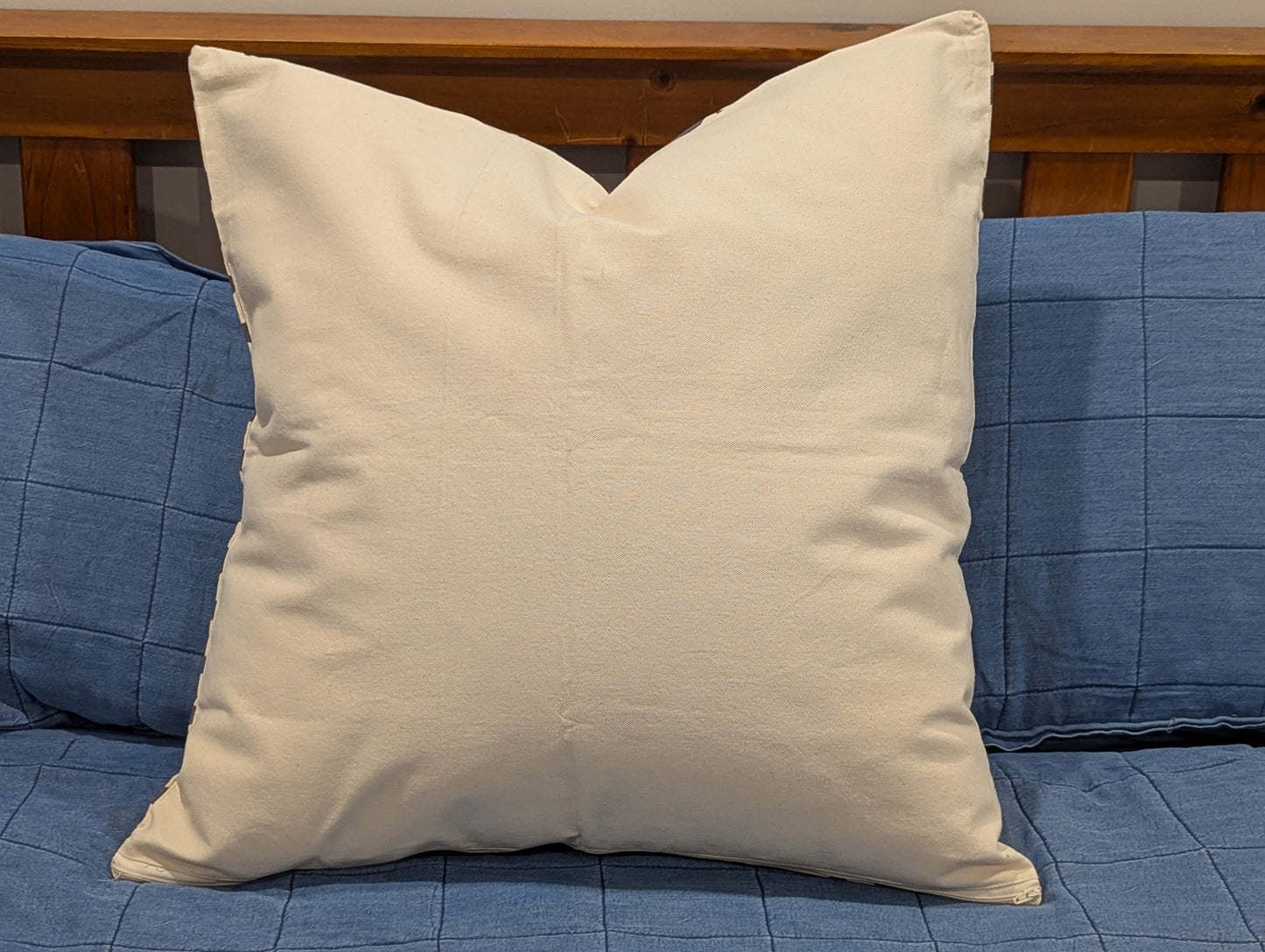 Euro size Fiji hand block printed Cushion