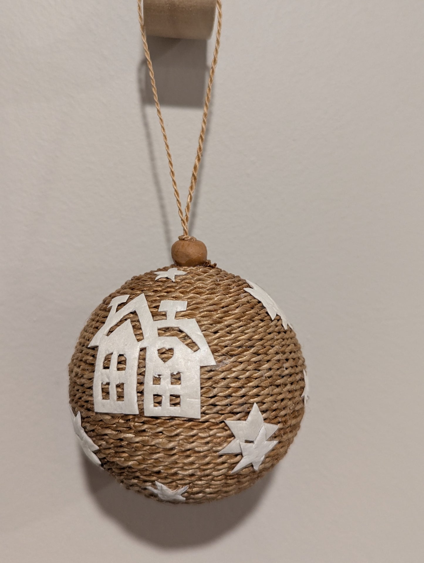 Jute Baubles Many different Designs