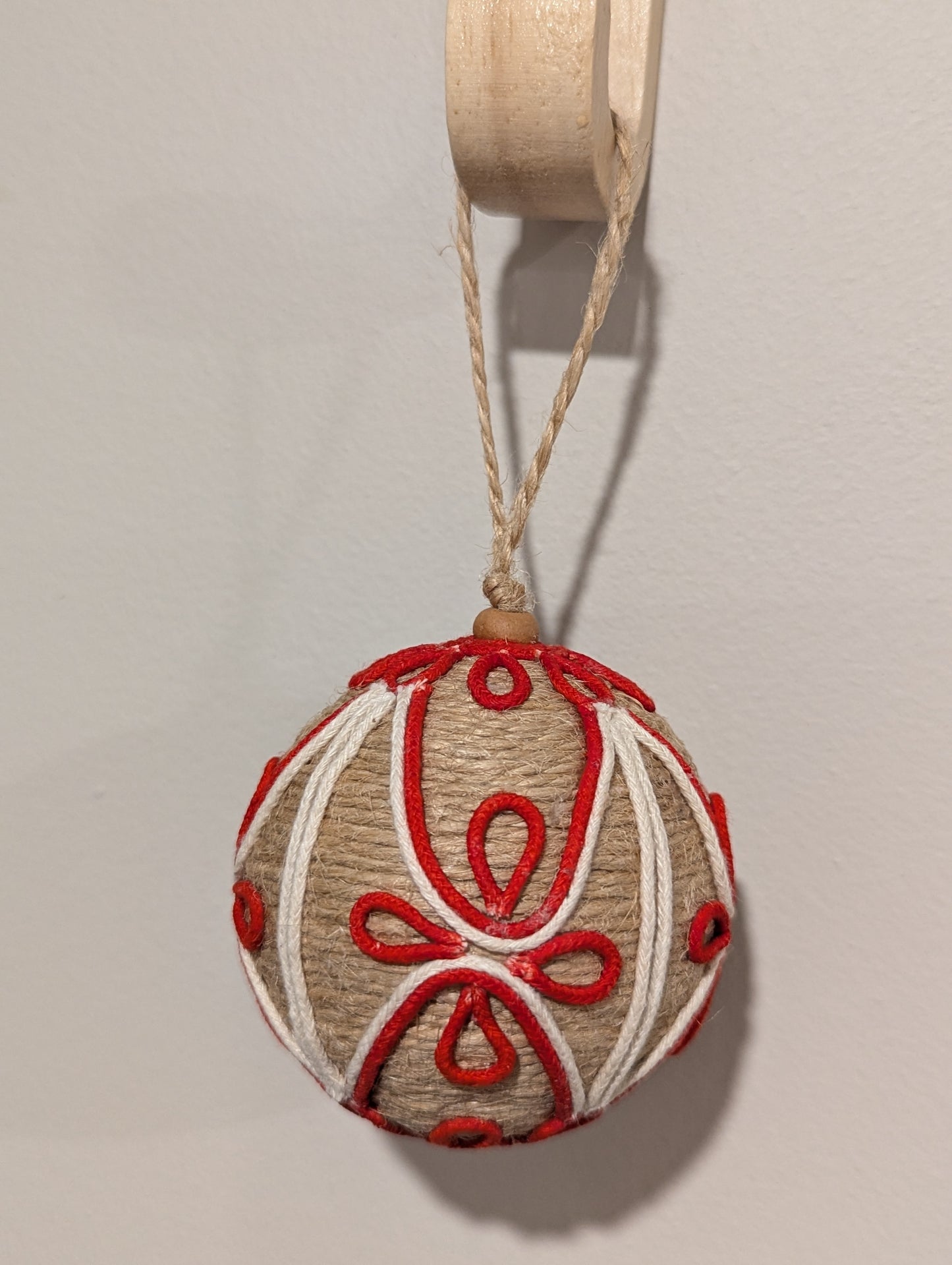 Jute Baubles Many different Designs