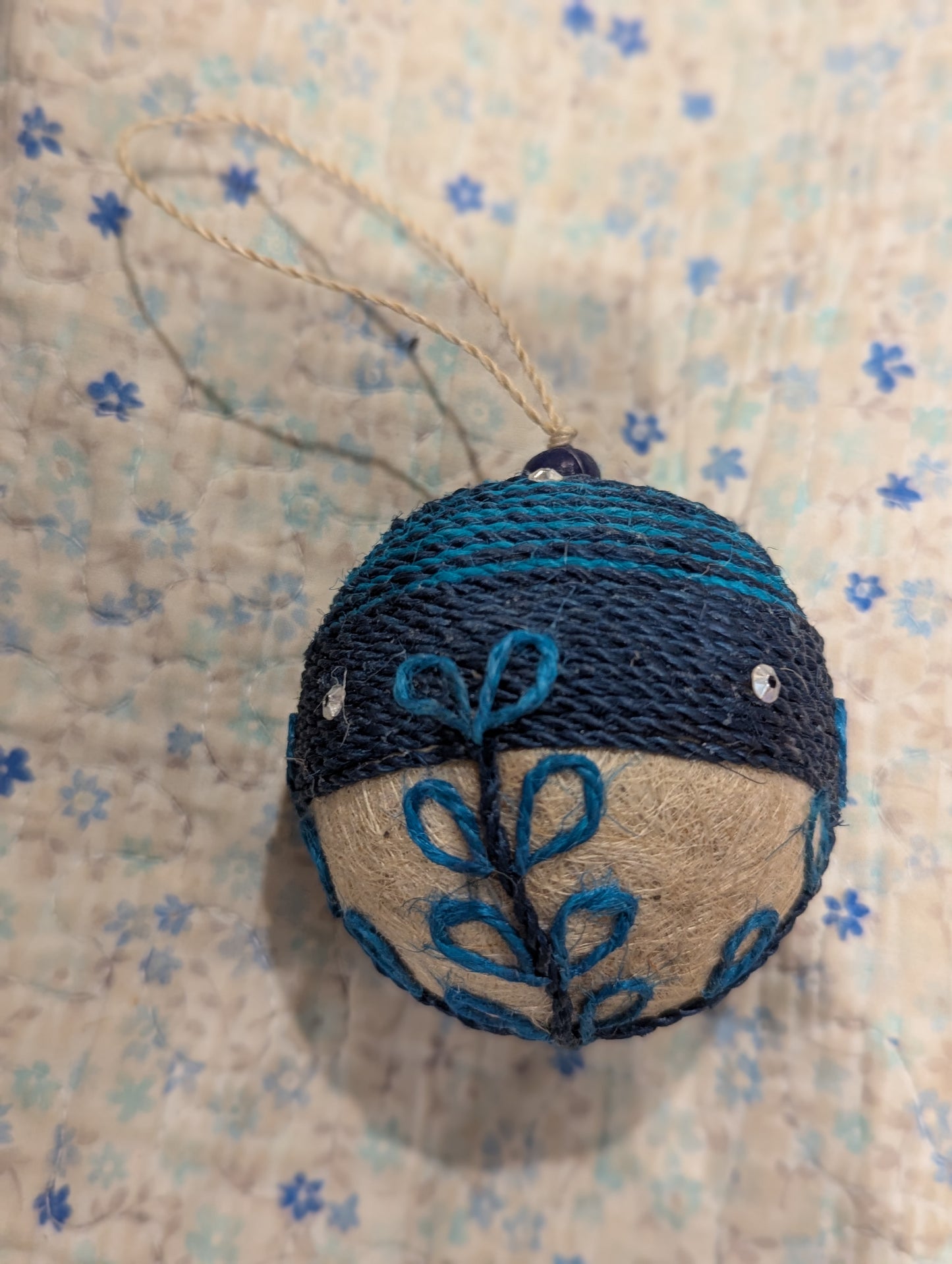 Jute Baubles Many different Designs